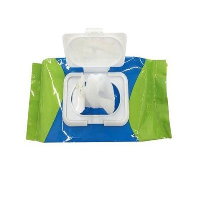 دستمال مرطوب بچه مرطوب Cross Plain Spunlace 60pcs RO Purified Water Soft Touch
