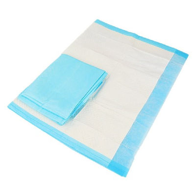 ISO Soft Cotton 600ml Pet Underpads قابل انعطاف ضد آب در برابر نفوذ PE پلی اتیلن
