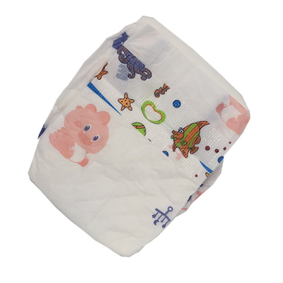 پوشک نرم سایز S M Soft Pulp Fluff Pulp Non Woven 3D Lake Protection