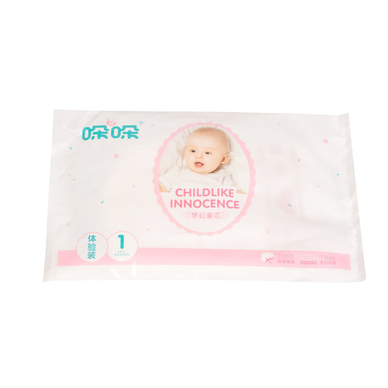 پوشک بچه PE Film Newborn Baby White ADL Triple Absorent