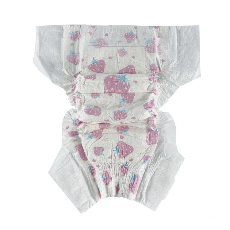پوشک بچه نرم تنفسی S / M / L / XL با هسته جاذب فوق العاده نازک